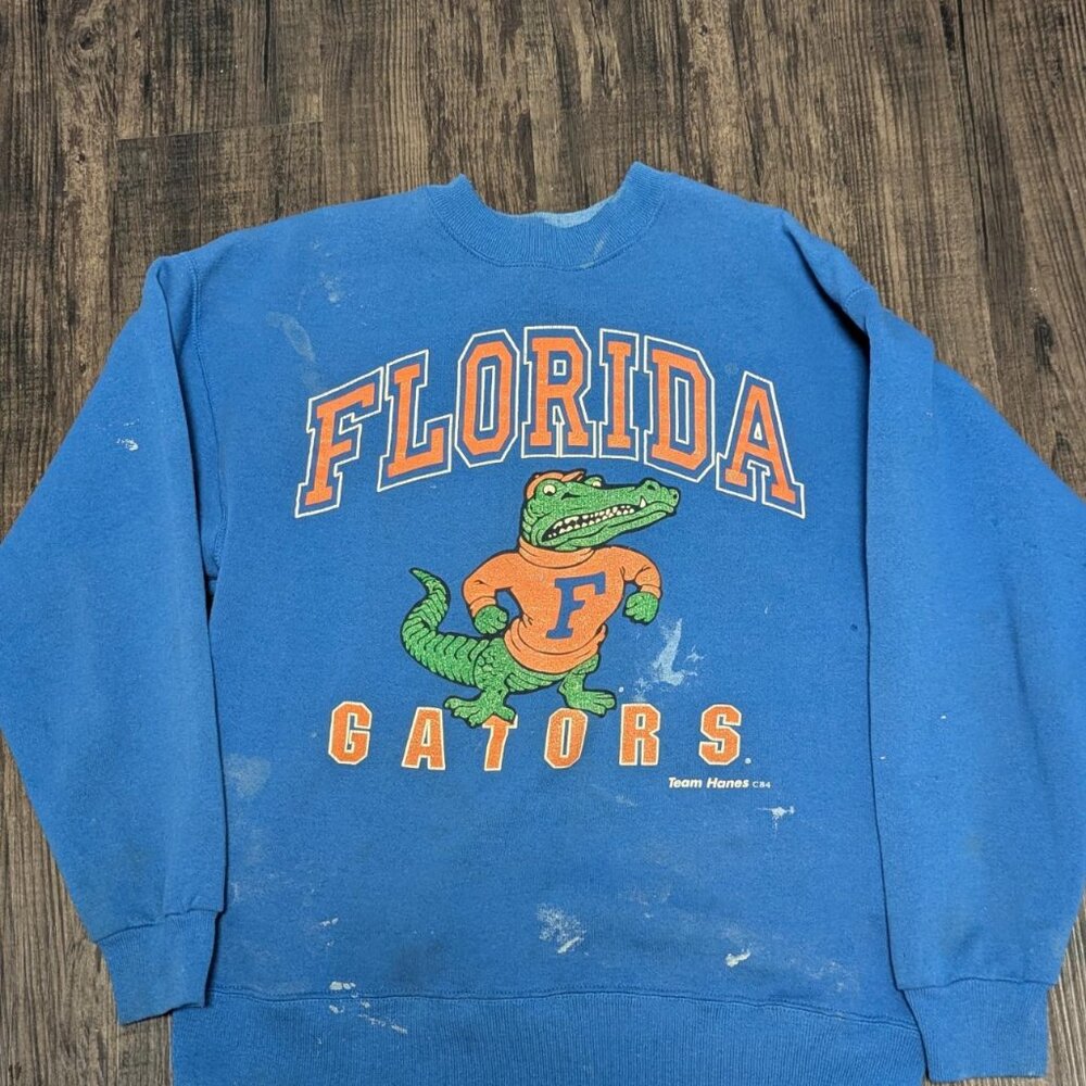 Vintage 80s Florida Gator pullover sweater